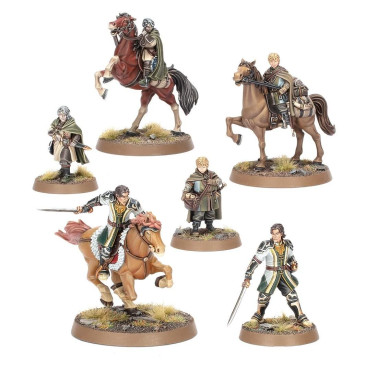 The Lord of the Rings - the War of the Rohirrim, Fréaláf Hildeson, Olwyn & Lief, Héros du Roghan - WARHAMMER 30-99