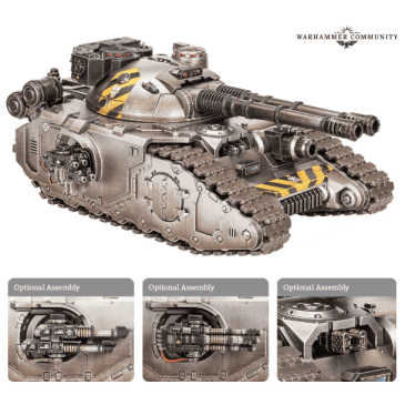 Warhammer The Horus Heresy, Legiones Astartes, FELLBLADE Char de combat super lourd - WARHAMMER 31-142