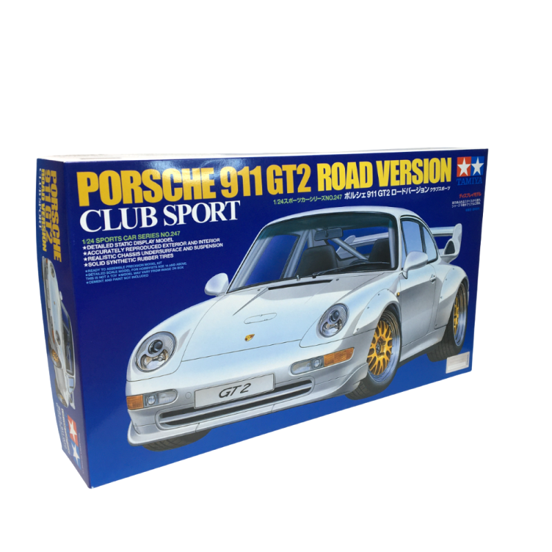 Porsche 911 GT2, version route, club sport - TAMIYA 24247 - 1/24