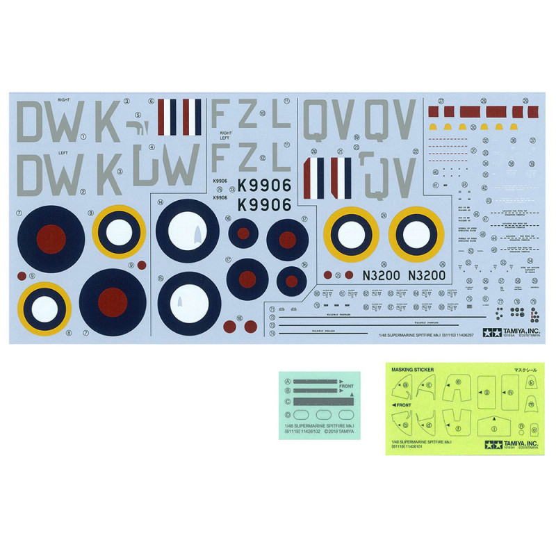Supermaring Spitfire MK.I - TAMIYA 61119 - 1/48