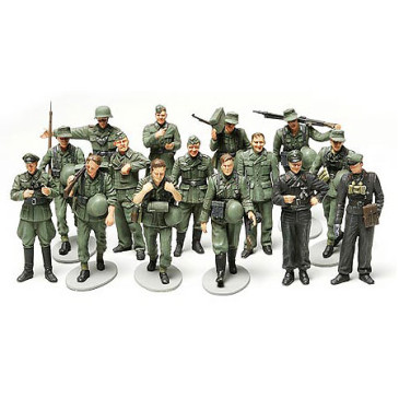 Infanterie allemande en manœuvre, WW2 - TAMIYA 32530 - 1/48