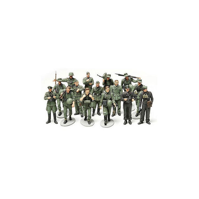 Infanterie allemande en manœuvre, WW2 - TAMIYA 32530 - 1/48