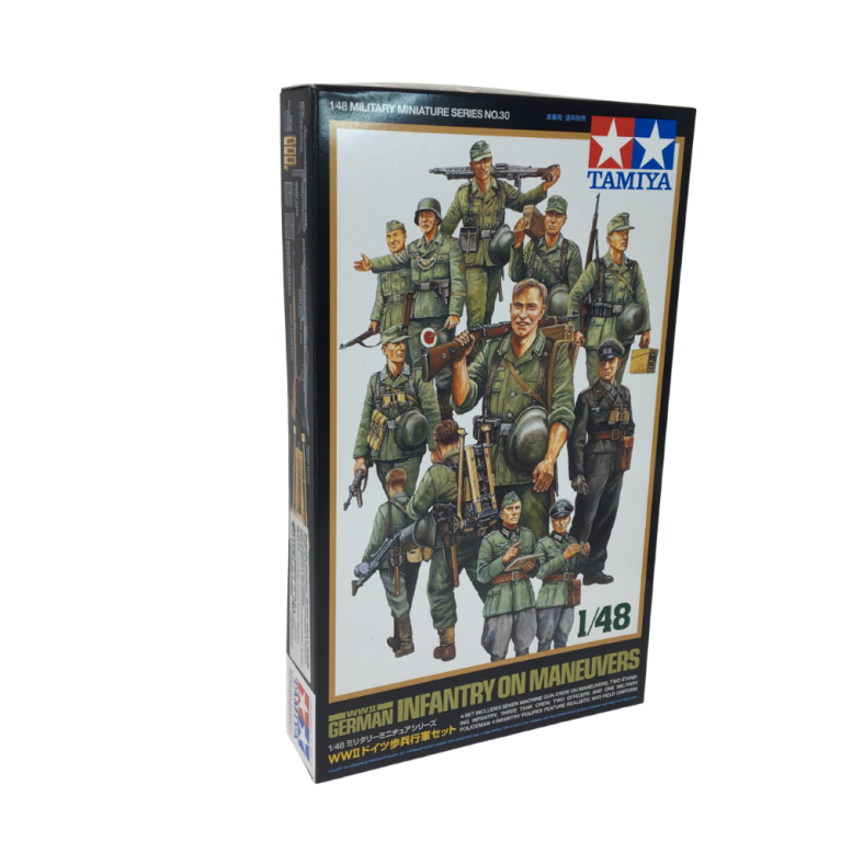 Infanterie allemande en manœuvre, WW2 - TAMIYA 32530 - 1/48
