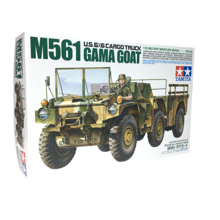 Camion cargo 6x6, M561 Gama Goat - TAMIYA 35330 - 1/35