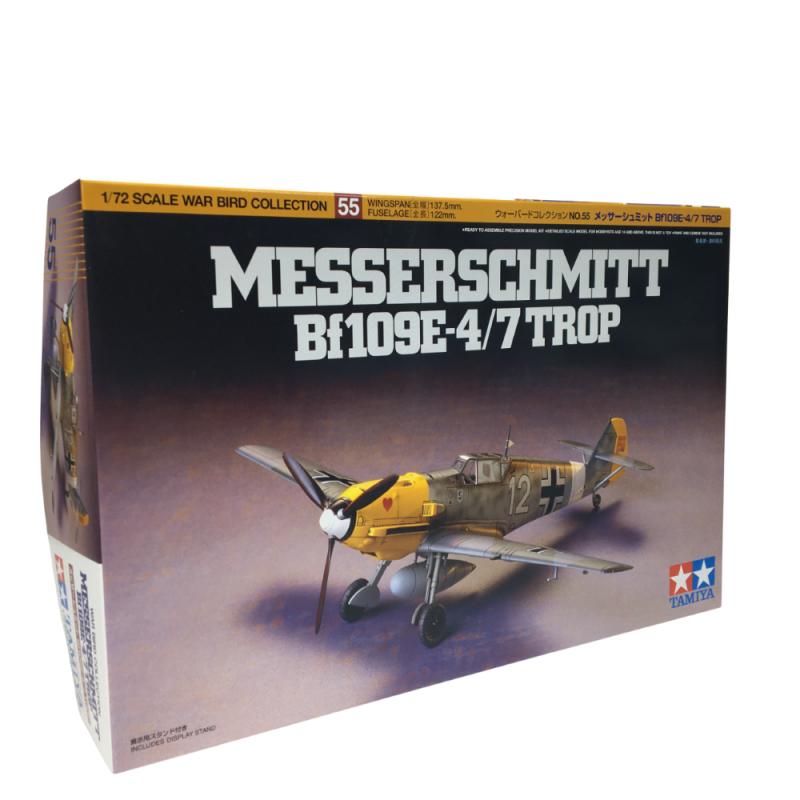 Messerschmitt BF109E-4/7 Trop - TAMIYA 60755- 1/72