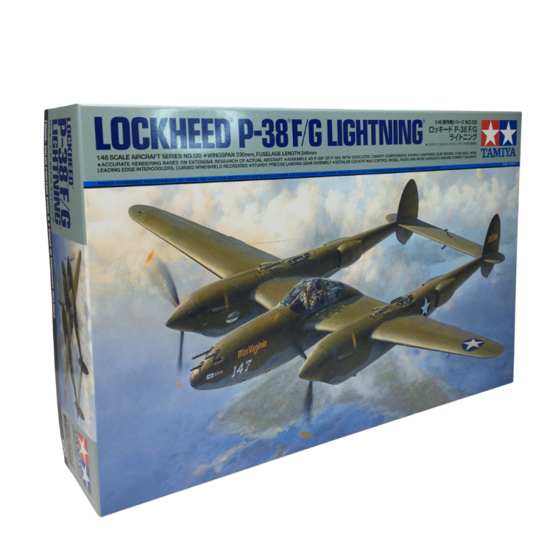 Lockheed P-38 F/G Lightning - TAMIYA 61120 - 1/48