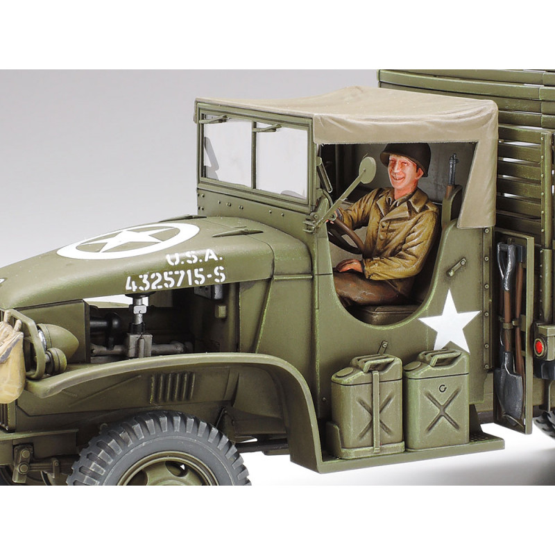 Camion cargo 6x6 US.2 1/2 tonnes - TAMIYA 35218 - 1/35