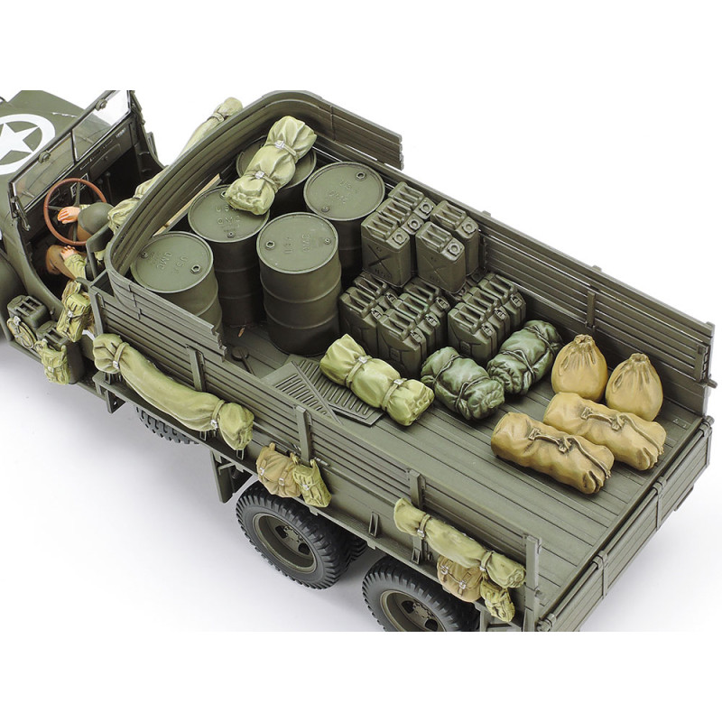 Camion cargo 6x6 US.2 1/2 tonnes - TAMIYA 35218 - 1/35