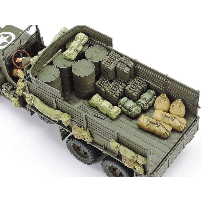 Camion cargo 6x6 US.2 1/2 tonnes - TAMIYA 35218 - 1/35
