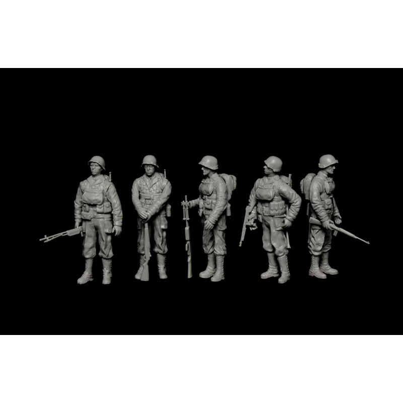 LCVP avec l'infanterie américaine , série D-DAY - Normandie 1944 - ITALERI 6524 - 1/35
