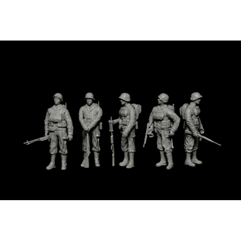 LCVP avec l'infanterie américaine , série D-DAY - Normandie 1944 - ITALERI 6524 - 1/35