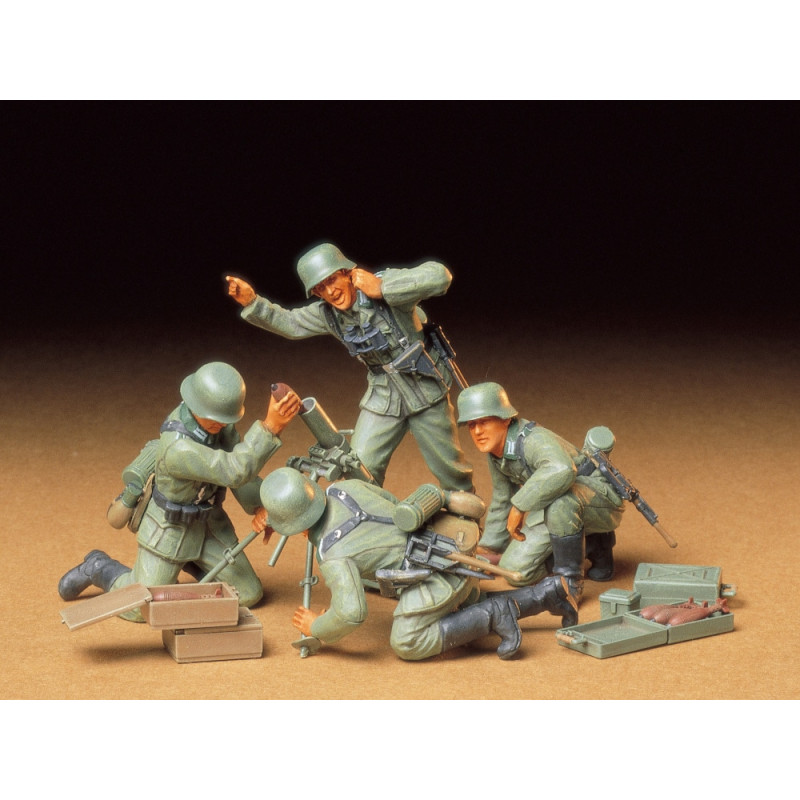 Équipe de mortier d'infanterie allemande - TAMIYA 35193 - 1/35