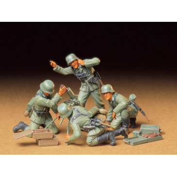 Équipe de mortier d'infanterie allemande - TAMIYA 35193 - 1/35