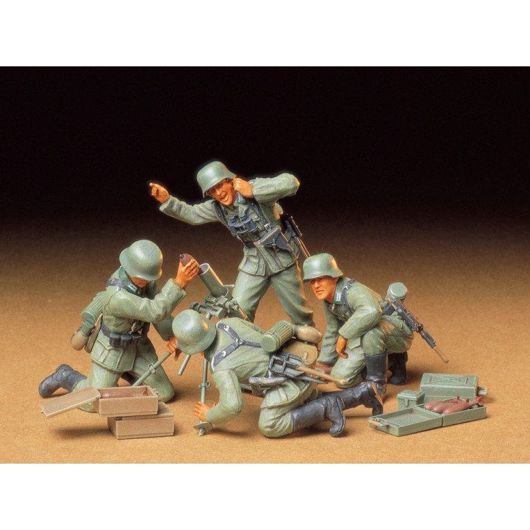 Équipe de mortier d'infanterie allemande - TAMIYA 35193 - 1/35
