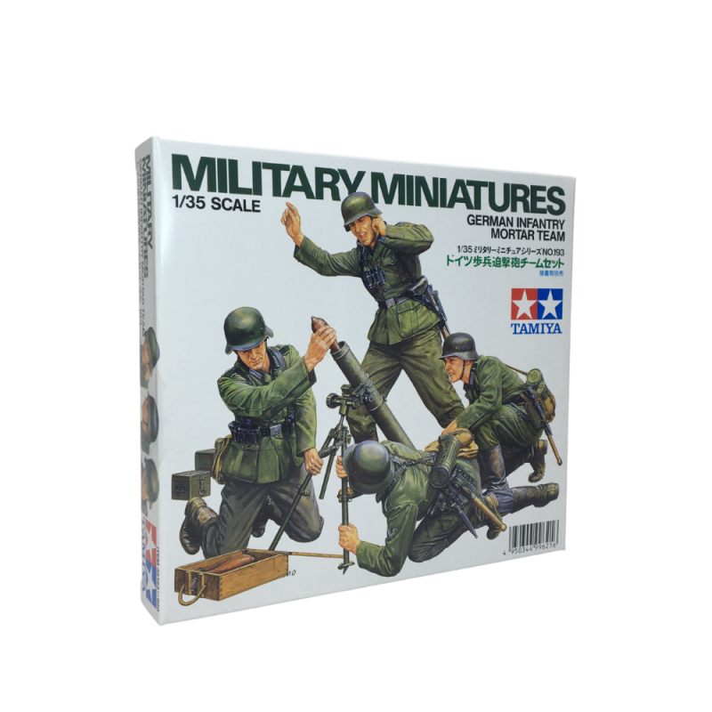 Équipe de mortier d'infanterie allemande - TAMIYA 35193 - 1/35