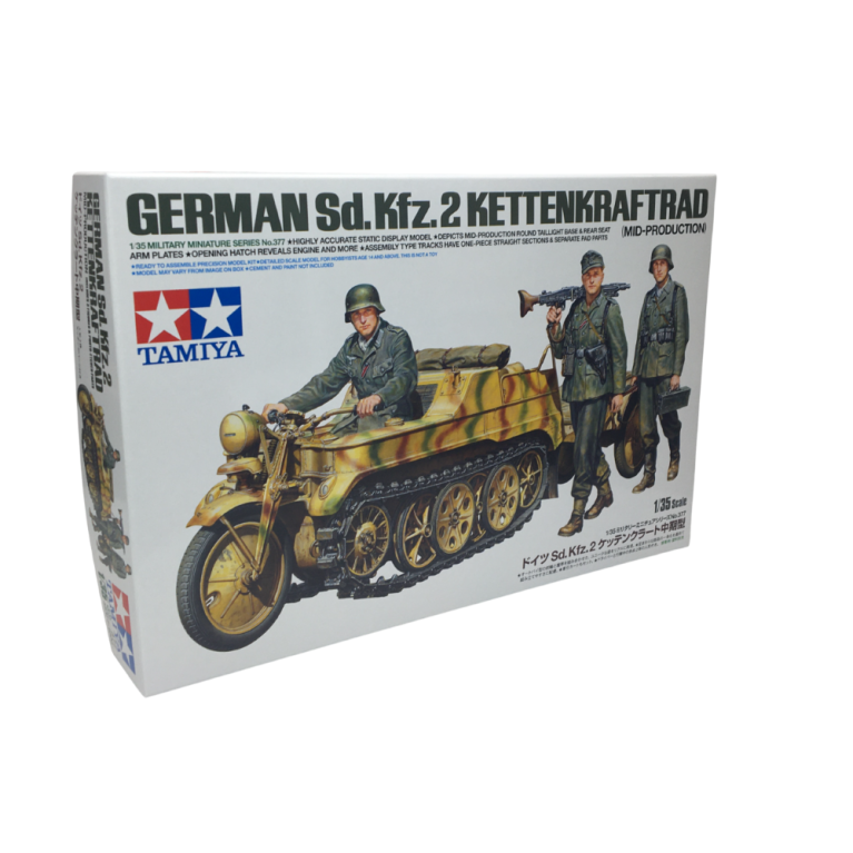 Allemand Sd.Kfz.2 Kettenkraftrad (mi-production) - TAMIYA 35377 - 1/35