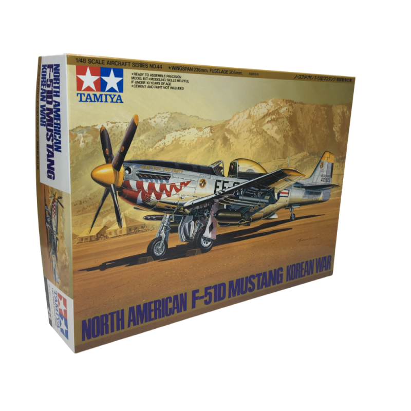 F51D Mustang nord-américain, guerre de corée - TAMIYA 61044 - 1/48