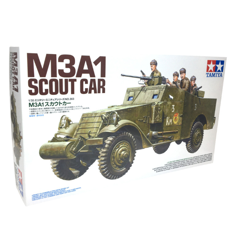 Voiture de reconnaissance M3A1 - TAMIYA 35363 - 1/35