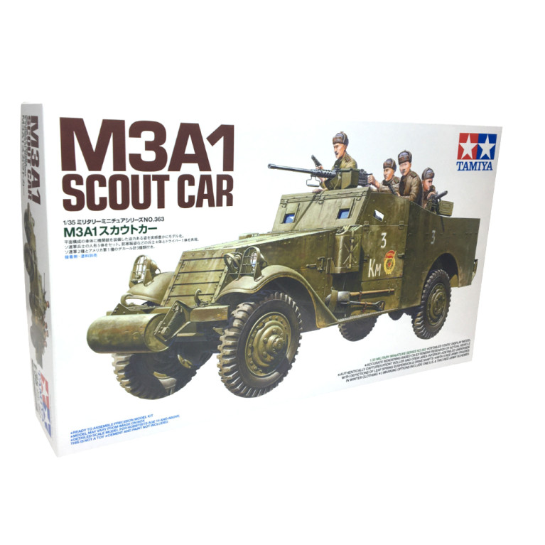 Voiture de reconnaissance M3A1 - TAMIYA 35363 - 1/35
