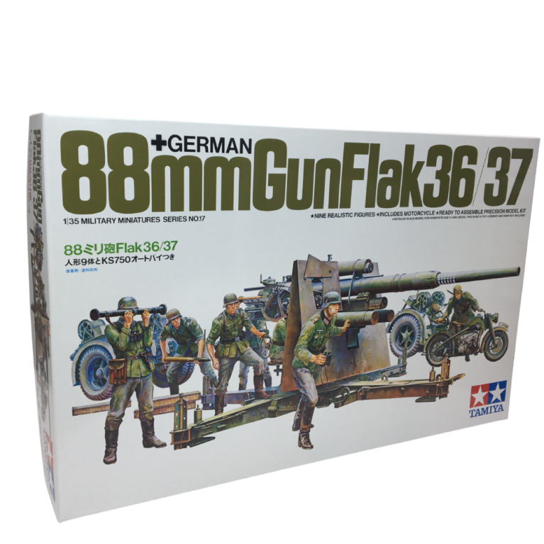 Canon allemand de 88 mm FLAK 36/37 - TAMIYA 35017 - 1/35