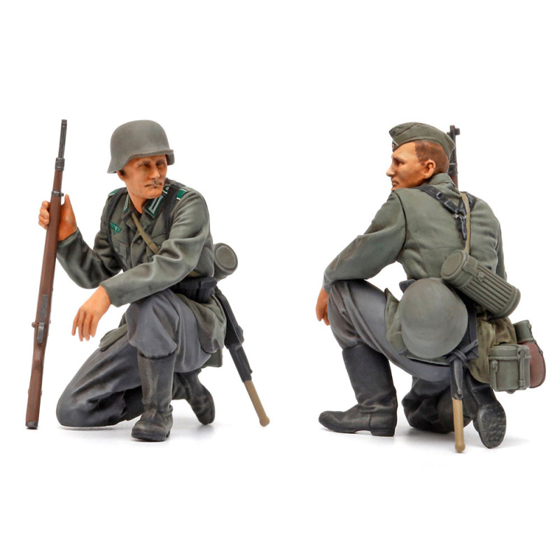 Coffret d'infanterie allemande, milieu 2nd Guerre mondiale - TAMIYA 35371 - 1/35