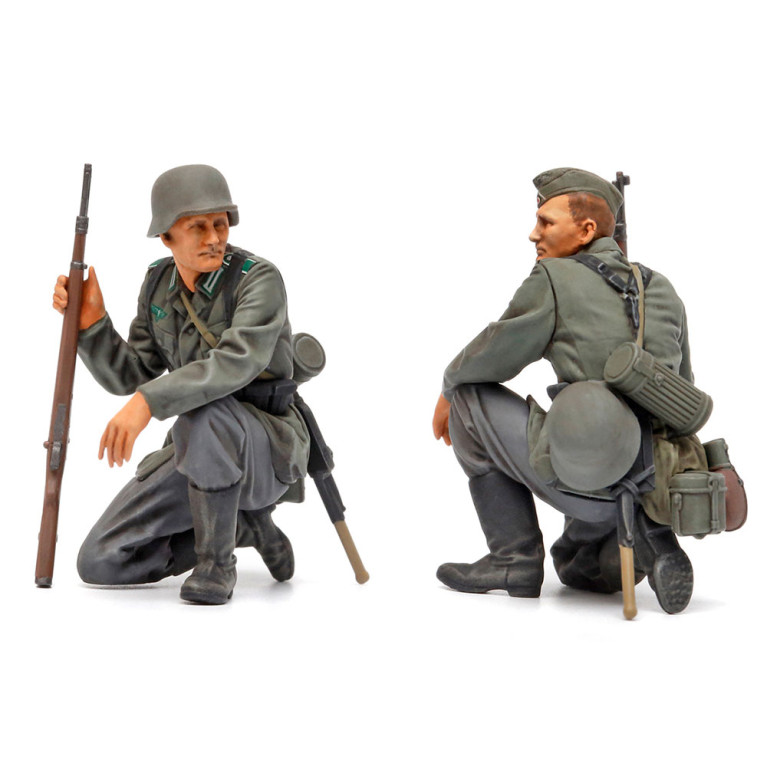 Coffret d'infanterie allemande, milieu 2nd Guerre mondiale - TAMIYA 35371 - 1/35