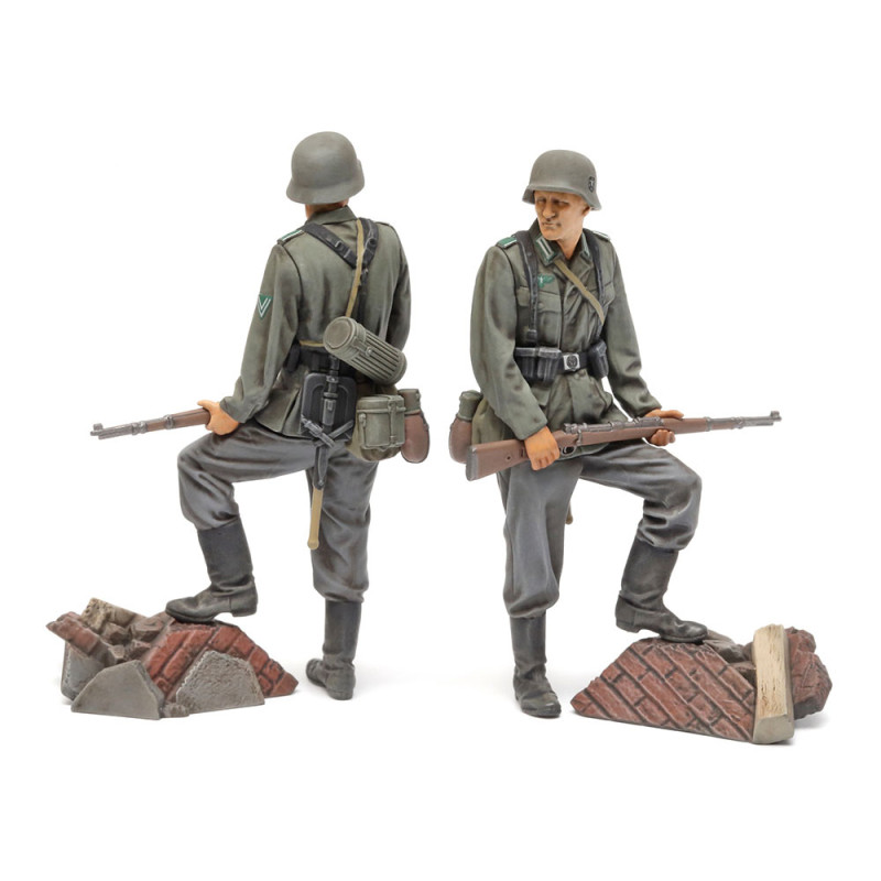 Coffret d'infanterie allemande, milieu 2nd Guerre mondiale - TAMIYA 35371 - 1/35