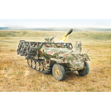 Sd. Kfz. 251/1 Wifrrahmen Stuka zu Fuss - ITALERI 7080 - 1/72