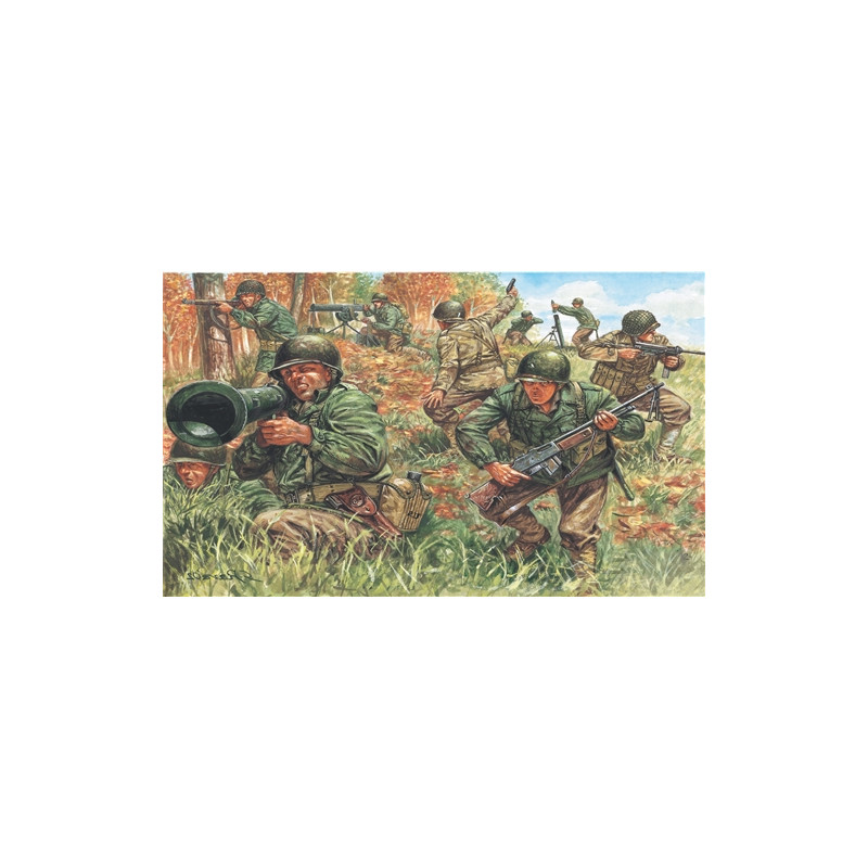 Infanterie américaine - ITALERI 6046 - 1/72