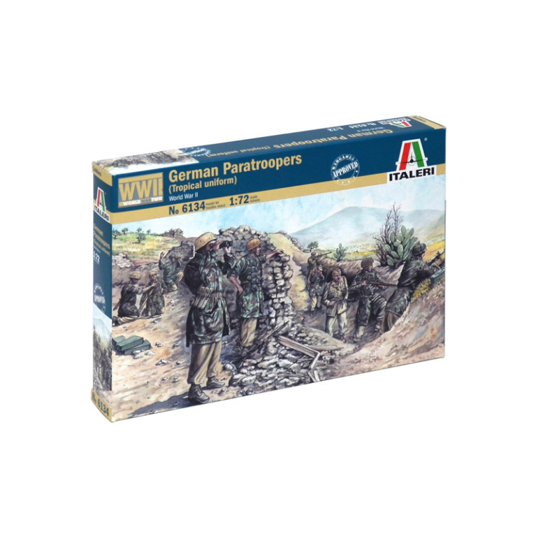 Parachutiste allemand, tropical - ITALERI 6134 - 1/72