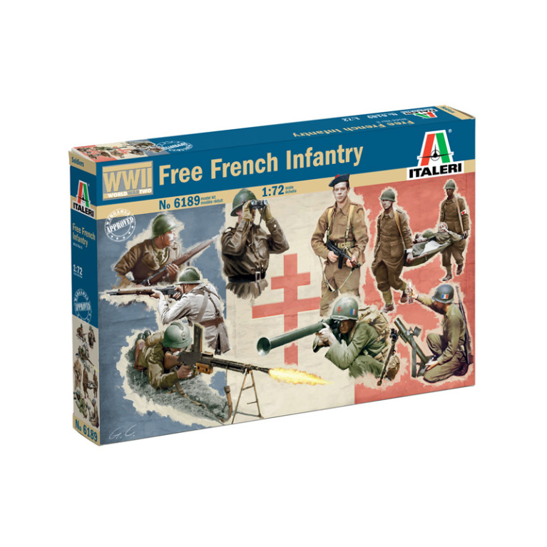 Infanterie française libre - ITALERI 6189 - 1/72