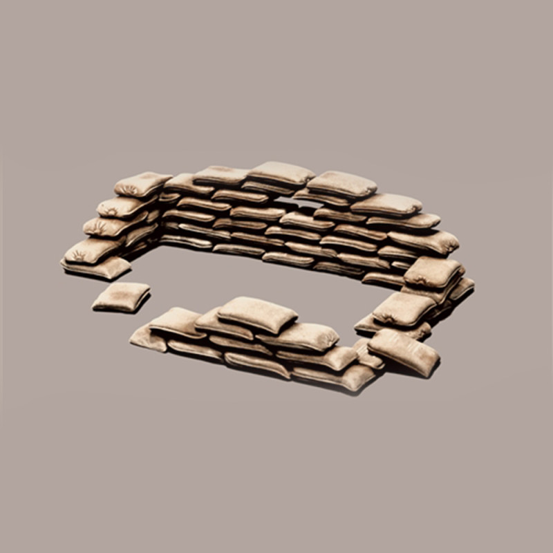 Sacs de sable - ITALERI 0406 - 1/35