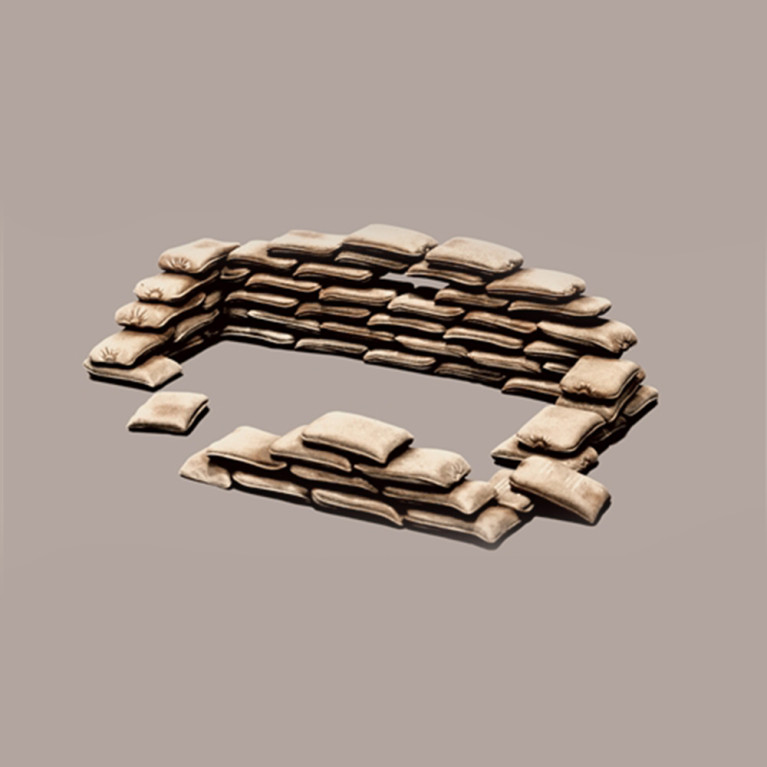 Sacs de sable - ITALERI 0406 - 1/35