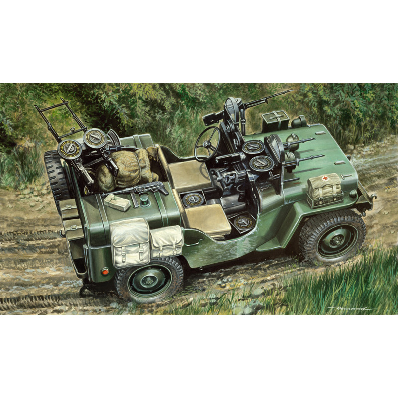 Voiture commando - ITALERI 320 - 1/35