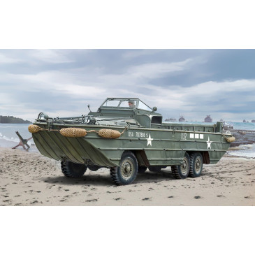 Camion GMC DUKW 2 ½ Tonnes, version amphibie, Anniversaire 80 ans D-Day - ITALERI 7022 - 1/72