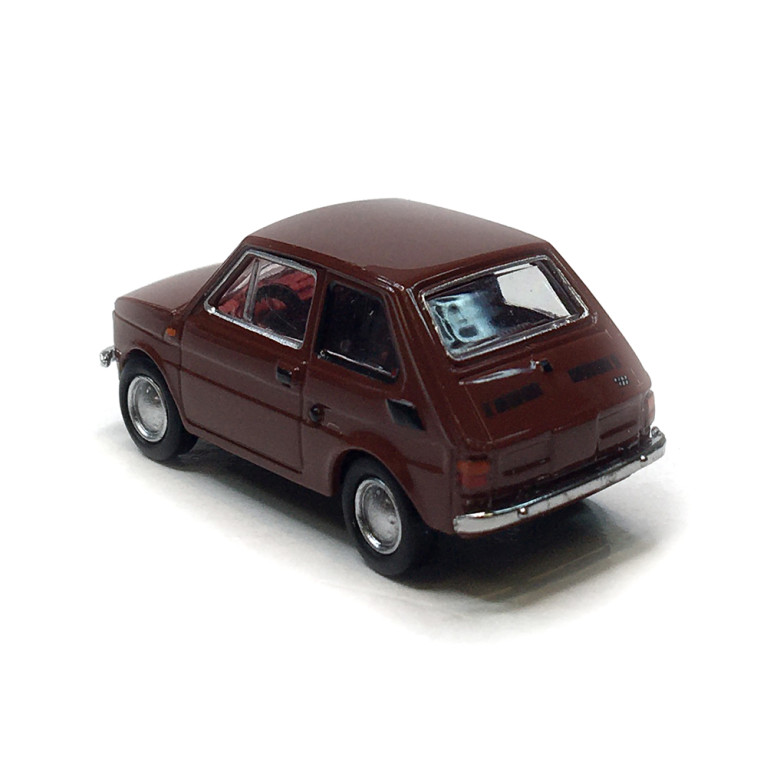 Fiat 126, marron, 1972 - BREKINA 22372 - HO 1/87