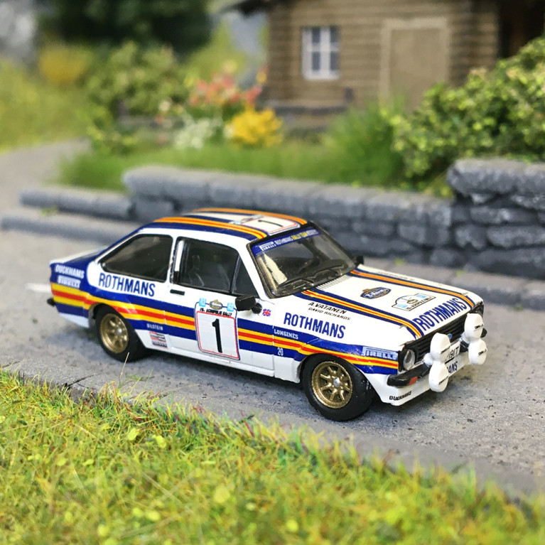 Ford Escort RS 1800, n°1, Acropolis rally 1981, Ari Vatanen, David Richards - BREKINA 19579 - HO 1/87