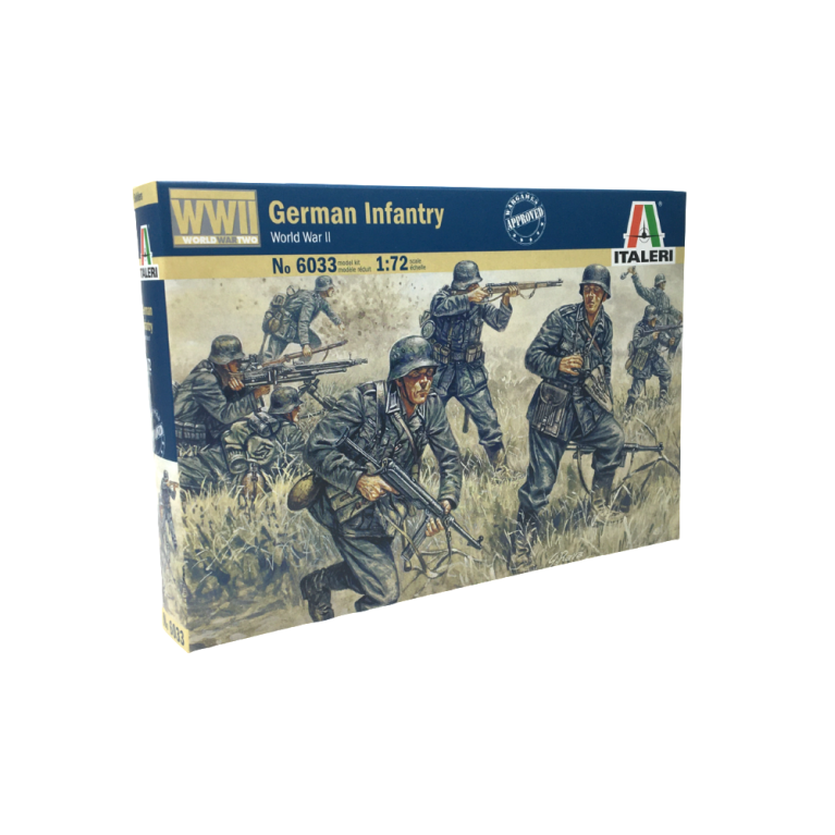 Infanterie allemande - ITALERI 6033 - 1/72
