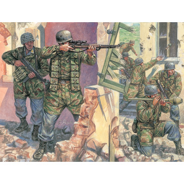 Parachutistes allemands - ITALERI 6045 - 1/72
