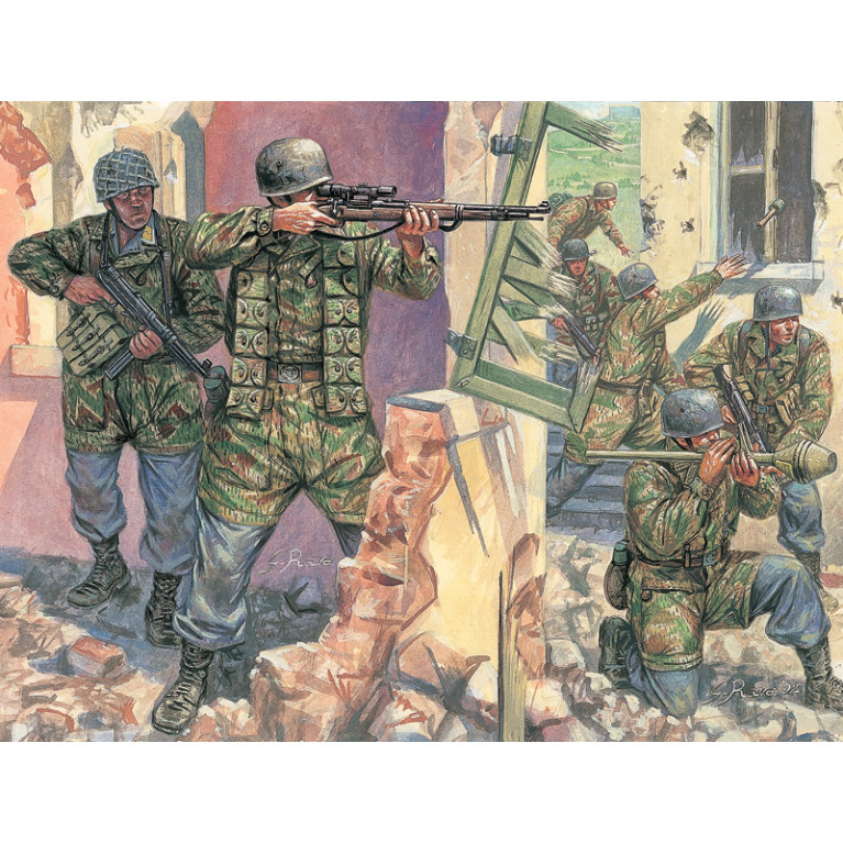 Parachutistes allemands - ITALERI 6045 - 1/72
