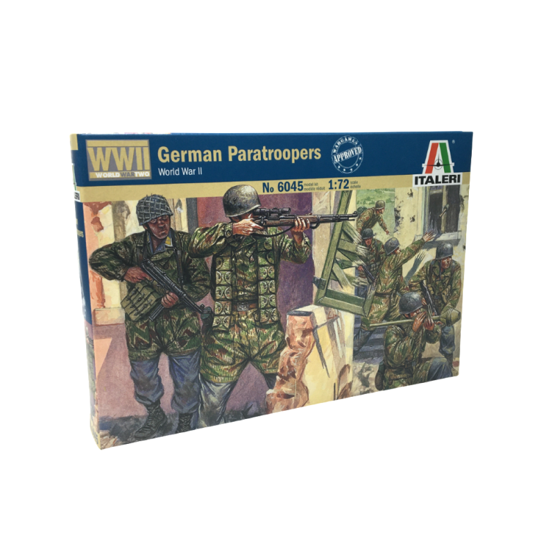 Parachutistes allemands - ITALERI 6045 - 1/72