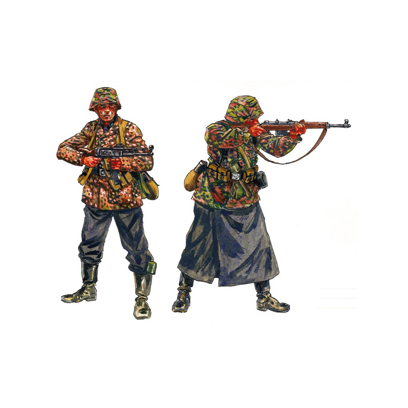 Troupes d'élite allemandes - ITALERI 6068 - 1/72