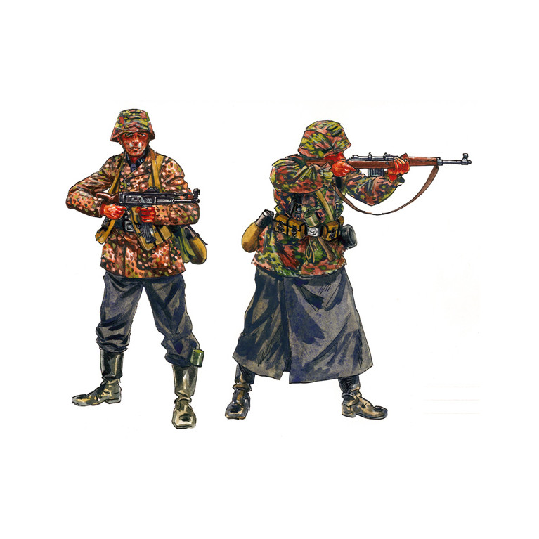 Troupes d'élite allemandes - ITALERI 6068 - 1/72