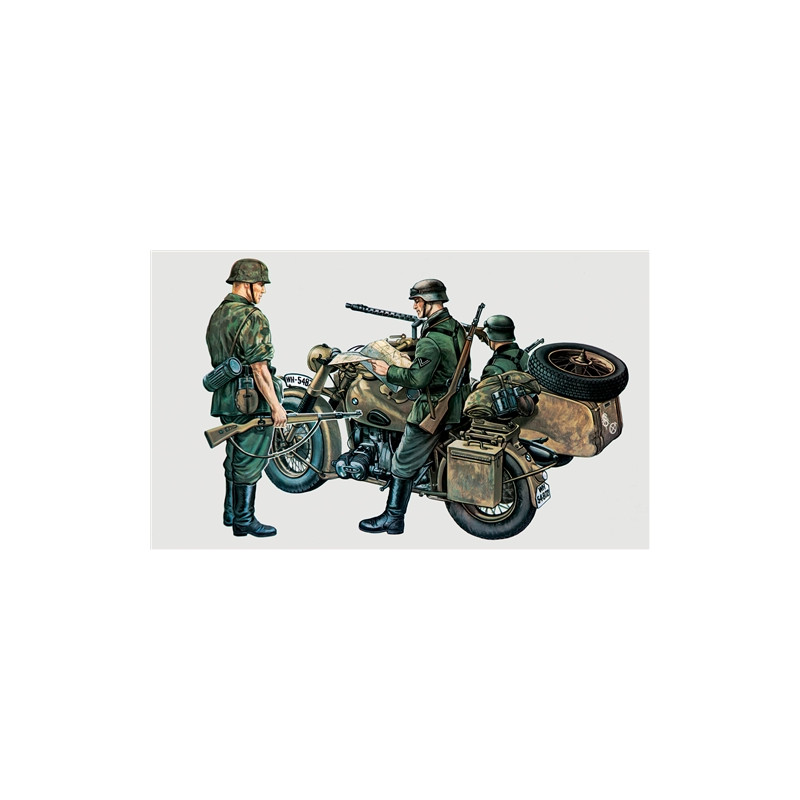 BMW R75 avec side-car - ITALERI 315 - 1/35