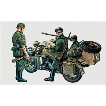 BMW R75 avec side-car - ITALERI 315 - 1/35