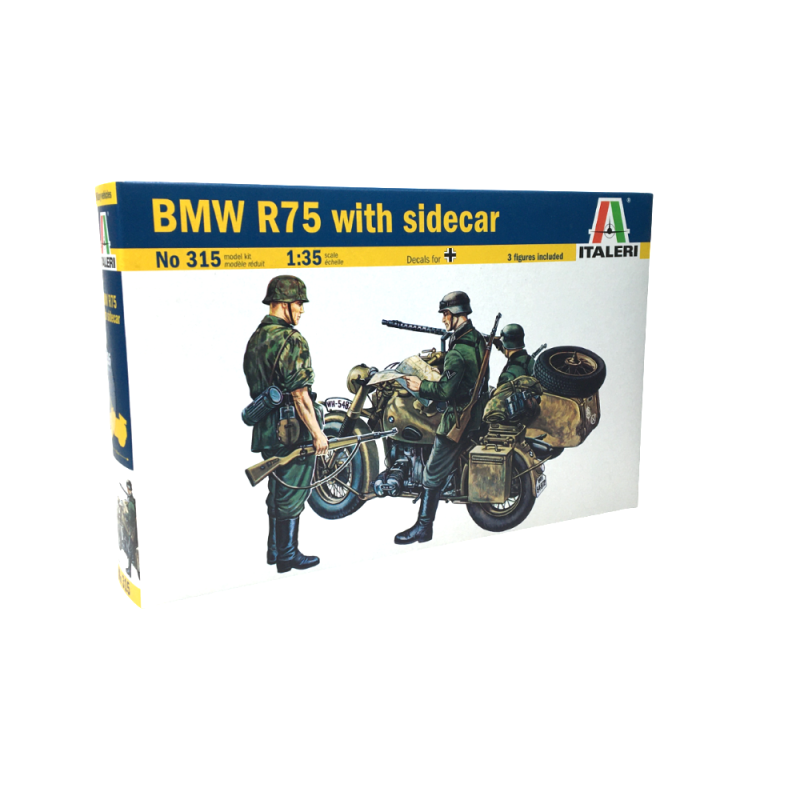BMW R75 avec side-car - ITALERI 315 - 1/35