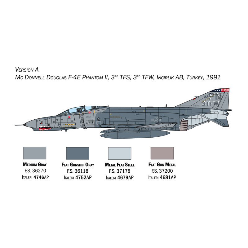 F-4E/F Phantom II - ITALERI 1448 - 1/72