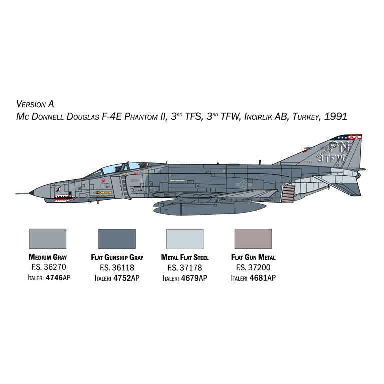 F-4E/F Phantom II - ITALERI 1448 - 1/72