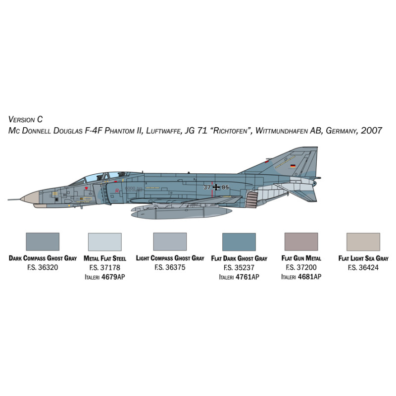 F-4E/F Phantom II - ITALERI 1448 - 1/72