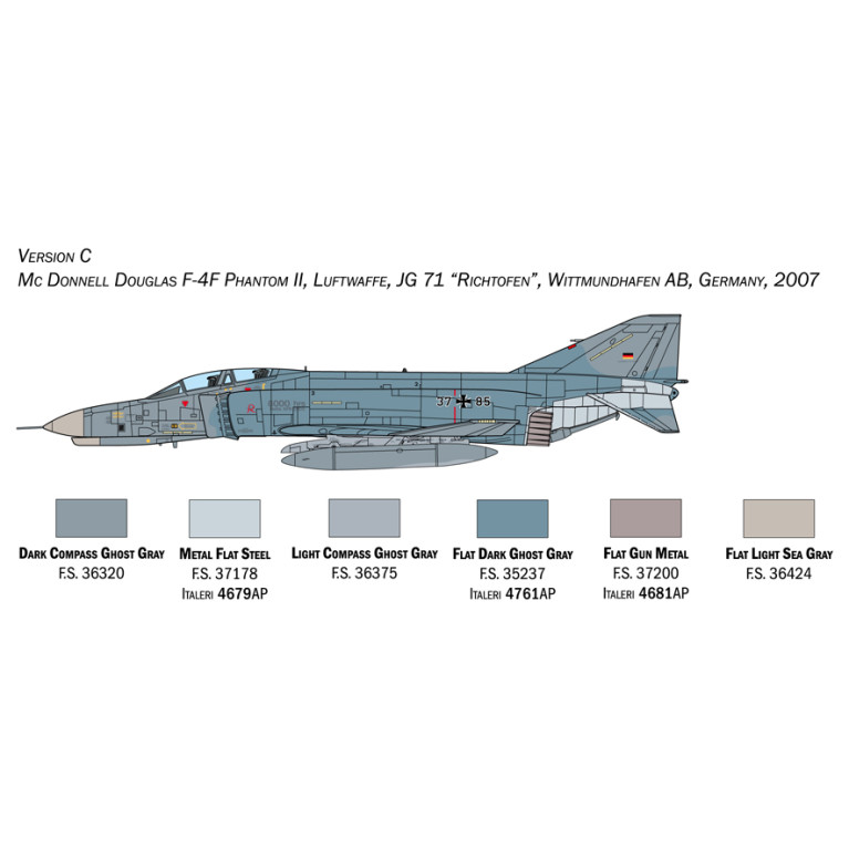 F-4E/F Phantom II - ITALERI 1448 - 1/72